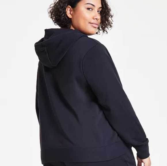 Nike sportswear club Fleece Womens hoodie black - Picture 4 of 4